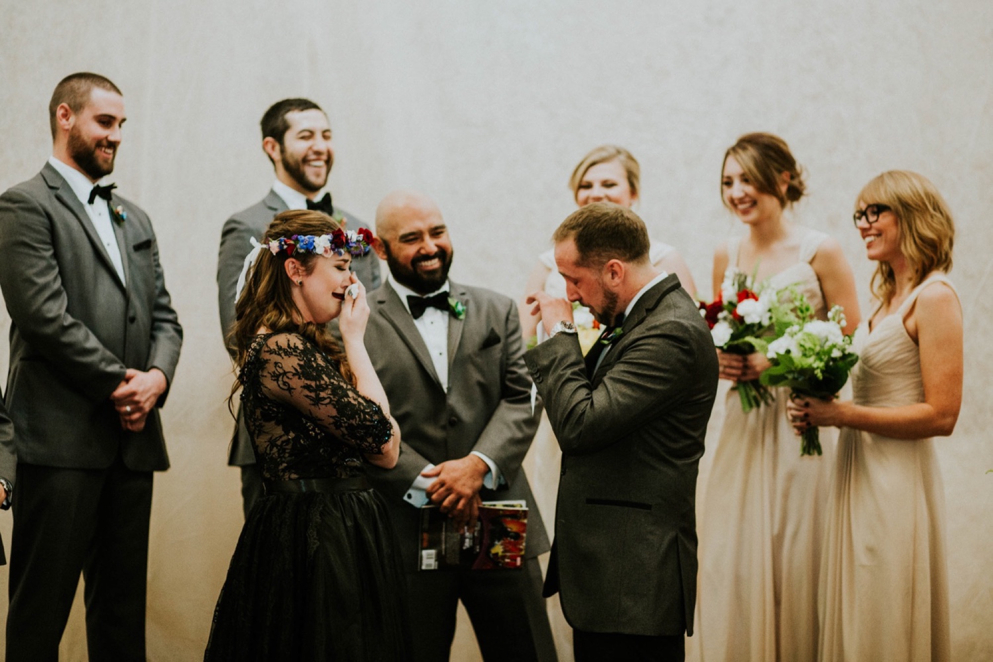  Kymbrye and Chris had the most magical New Years Eve wedding in Albuquerque, New Mexico. Every detail of their fabulous New Years Eve wedding was so beautiful and meaningful. They held their ceremony at the UNM Alumni Memorial Chapel followed by the