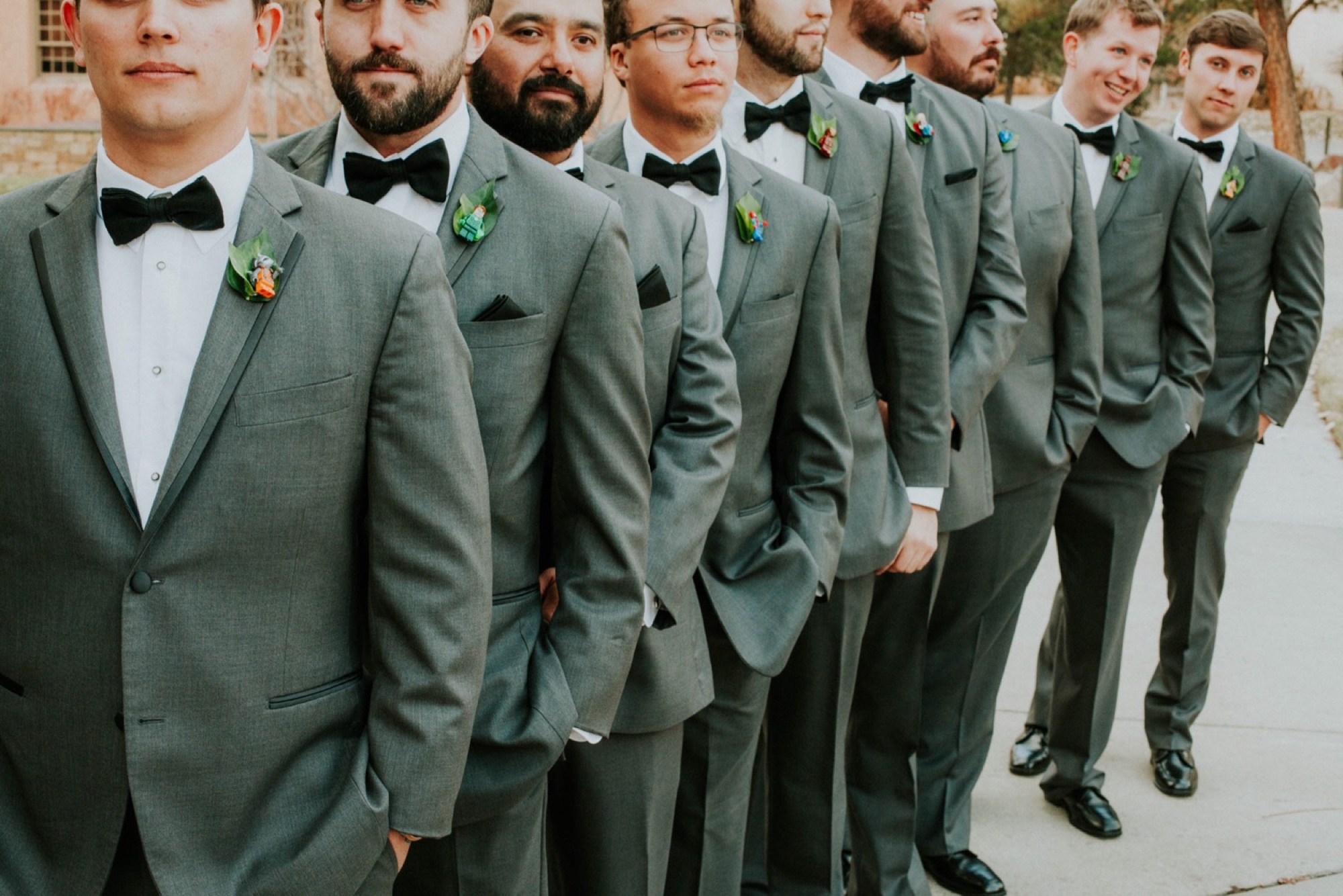  Kymbrye and Chris had the most magical New Years Eve wedding in Albuquerque, New Mexico. Every detail of their fabulous New Years Eve wedding was so beautiful and meaningful. They held their ceremony at the UNM Alumni Memorial Chapel followed by the