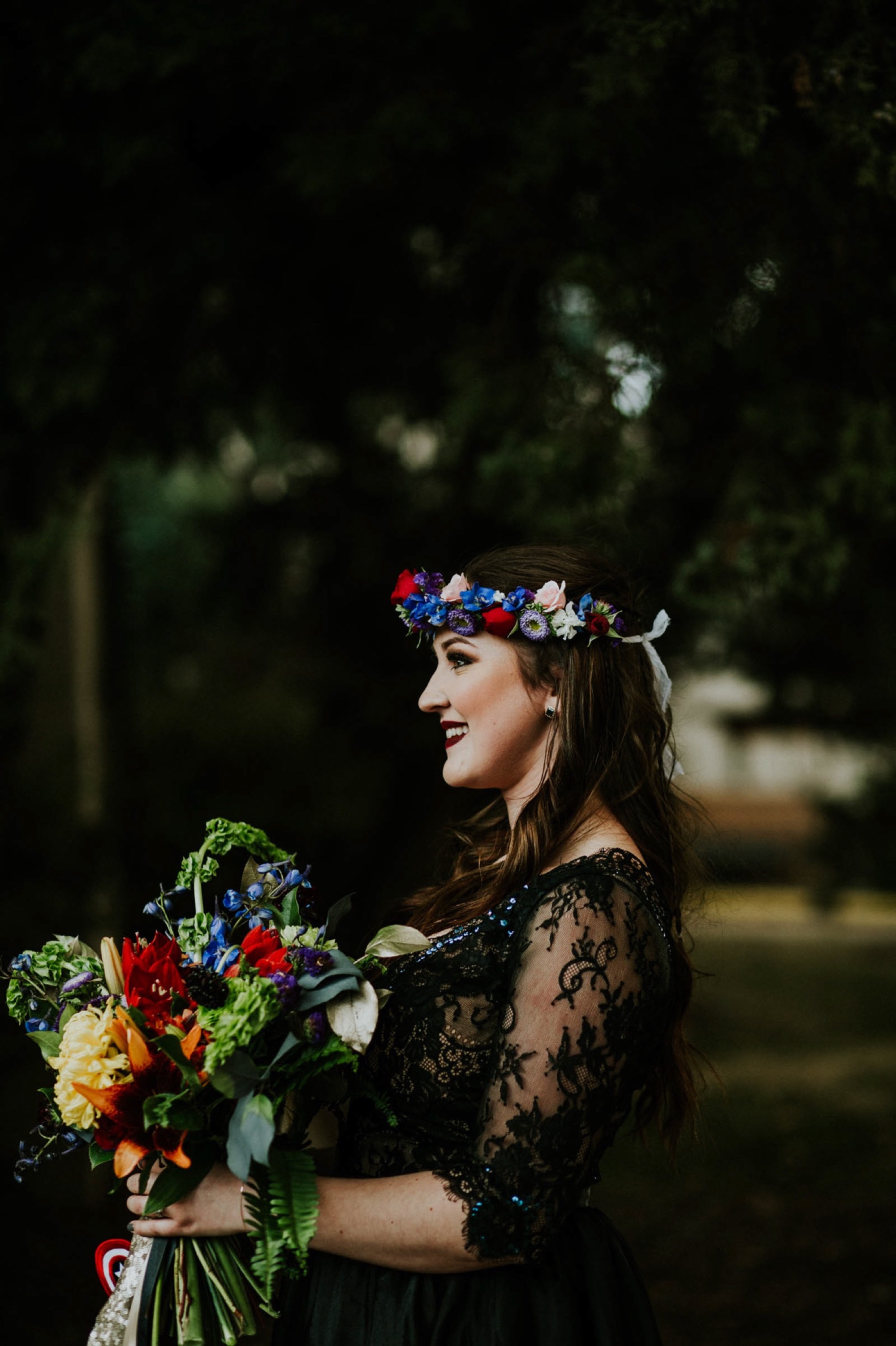  Kymbrye and Chris had the most magical New Years Eve wedding in Albuquerque, New Mexico. Every detail of their fabulous New Years Eve wedding was so beautiful and meaningful. They held their ceremony at the UNM Alumni Memorial Chapel followed by the