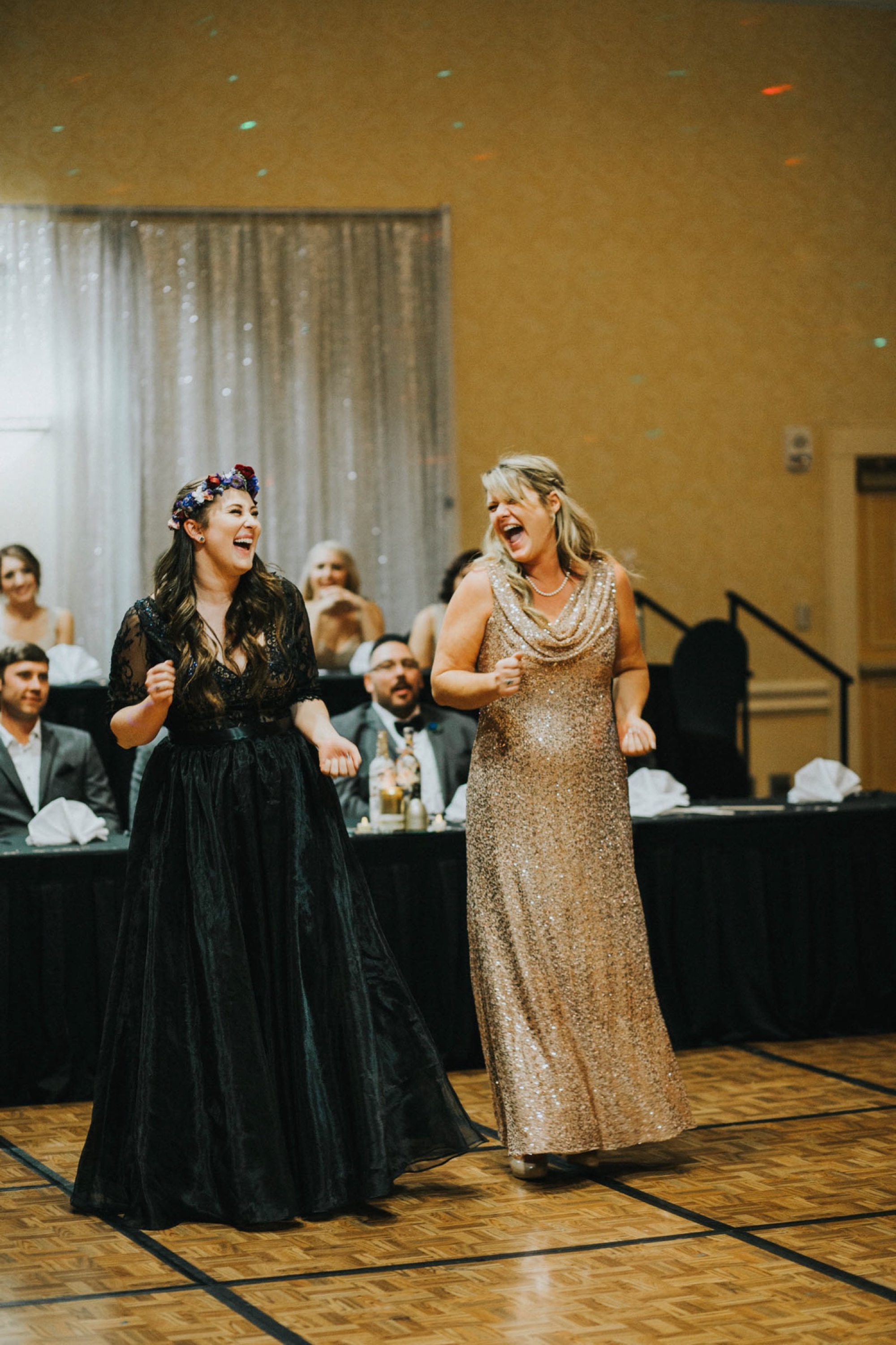  Kymbrye and Chris had the most magical New Years Eve wedding in Albuquerque, New Mexico. Every detail of their fabulous New Years Eve wedding was so beautiful and meaningful. They held their ceremony at the UNM Alumni Memorial Chapel followed by the