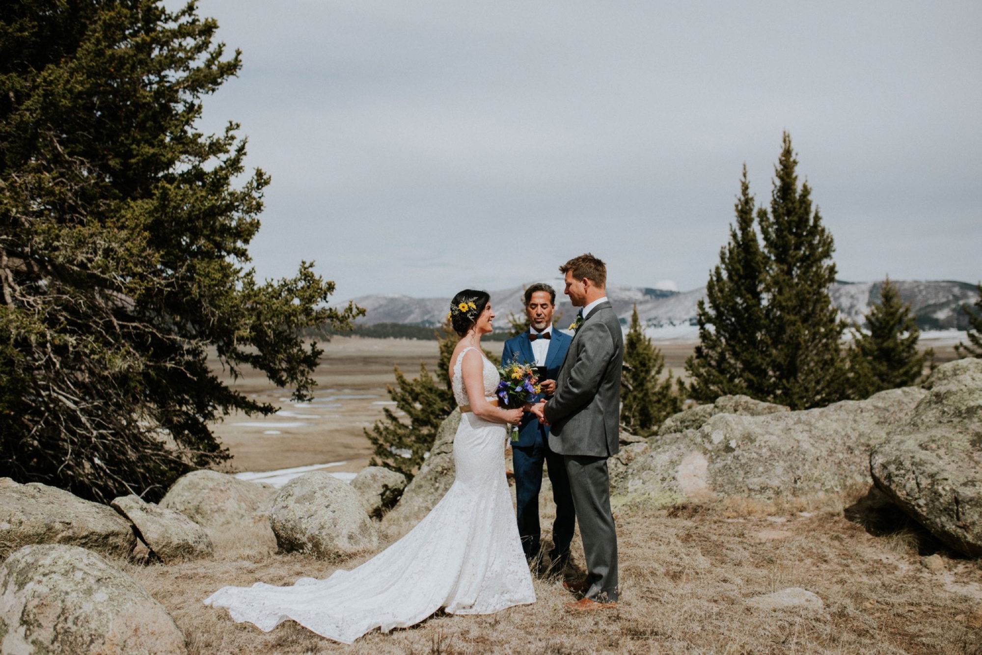  Traveling to Valles Caldera National Preserve outside of Jemez Springs, New Mexico to capture Lacey and Patrick’s New Mexico elopement was incredible! Their intimate ceremony overlooked the breathtaking landscape of Valles Caldera National Preserve 
