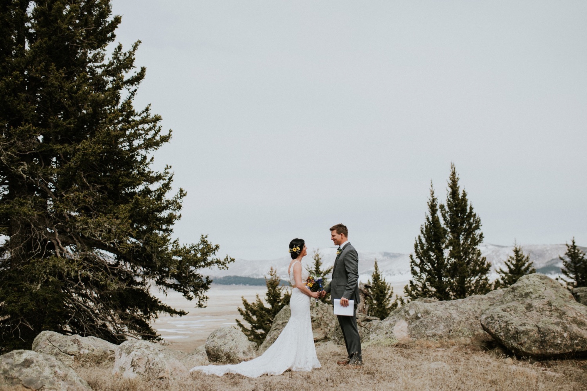  Traveling to Valles Caldera National Preserve outside of Jemez Springs, New Mexico to capture Lacey and Patrick’s New Mexico elopement was incredible! Their intimate ceremony overlooked the breathtaking landscape of Valles Caldera National Preserve 