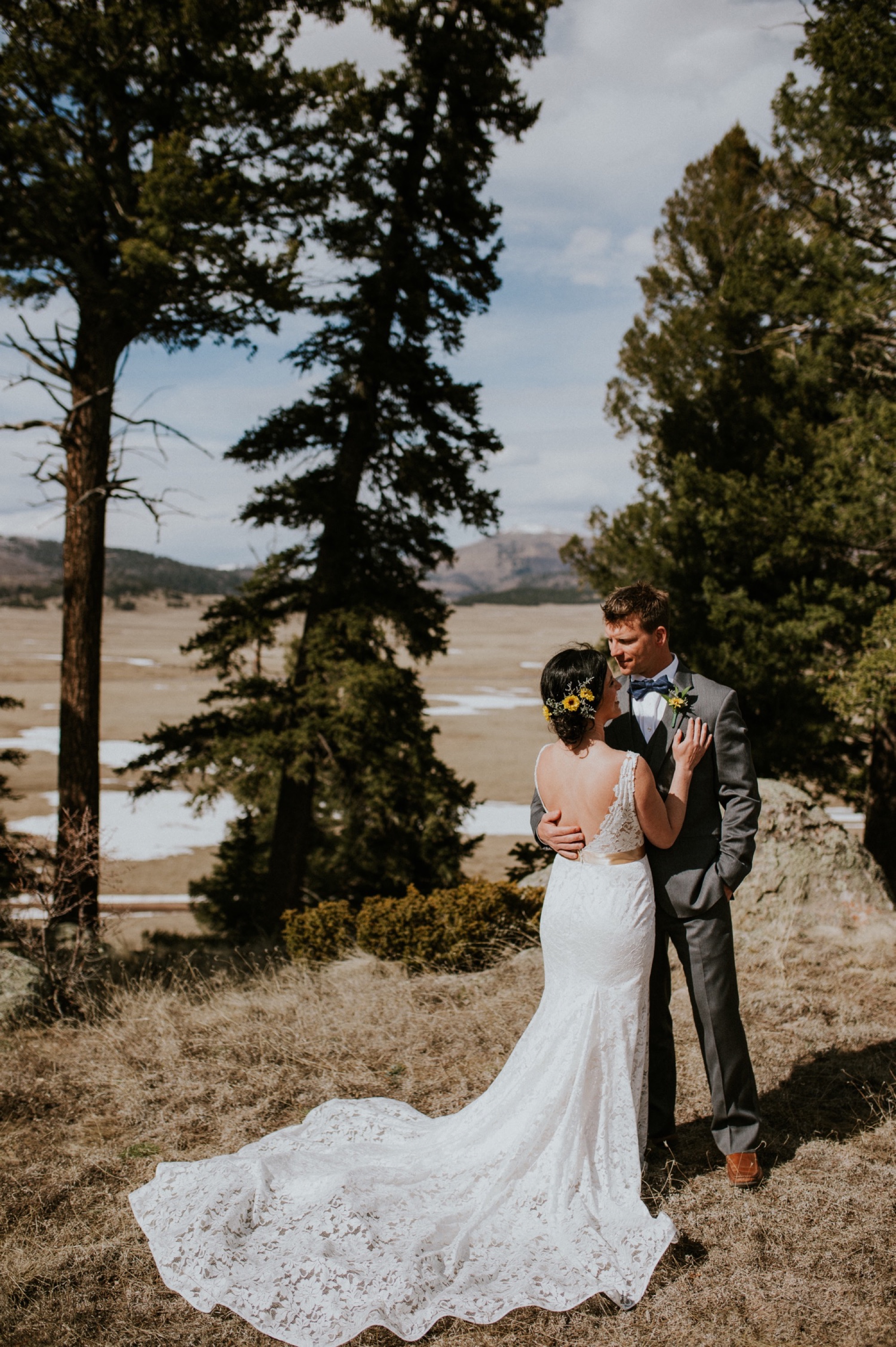  Traveling to Valles Caldera National Preserve outside of Jemez Springs, New Mexico to capture Lacey and Patrick’s New Mexico elopement was incredible! Their intimate ceremony overlooked the breathtaking landscape of Valles Caldera National Preserve 