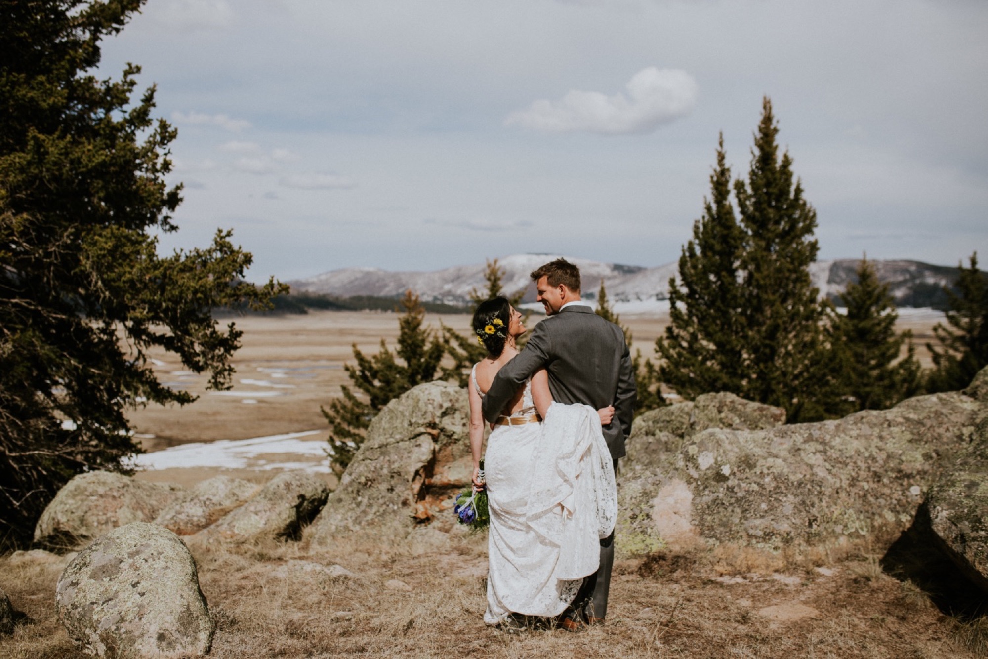  Traveling to Valles Caldera National Preserve outside of Jemez Springs, New Mexico to capture Lacey and Patrick’s New Mexico elopement was incredible! Their intimate ceremony overlooked the breathtaking landscape of Valles Caldera National Preserve 