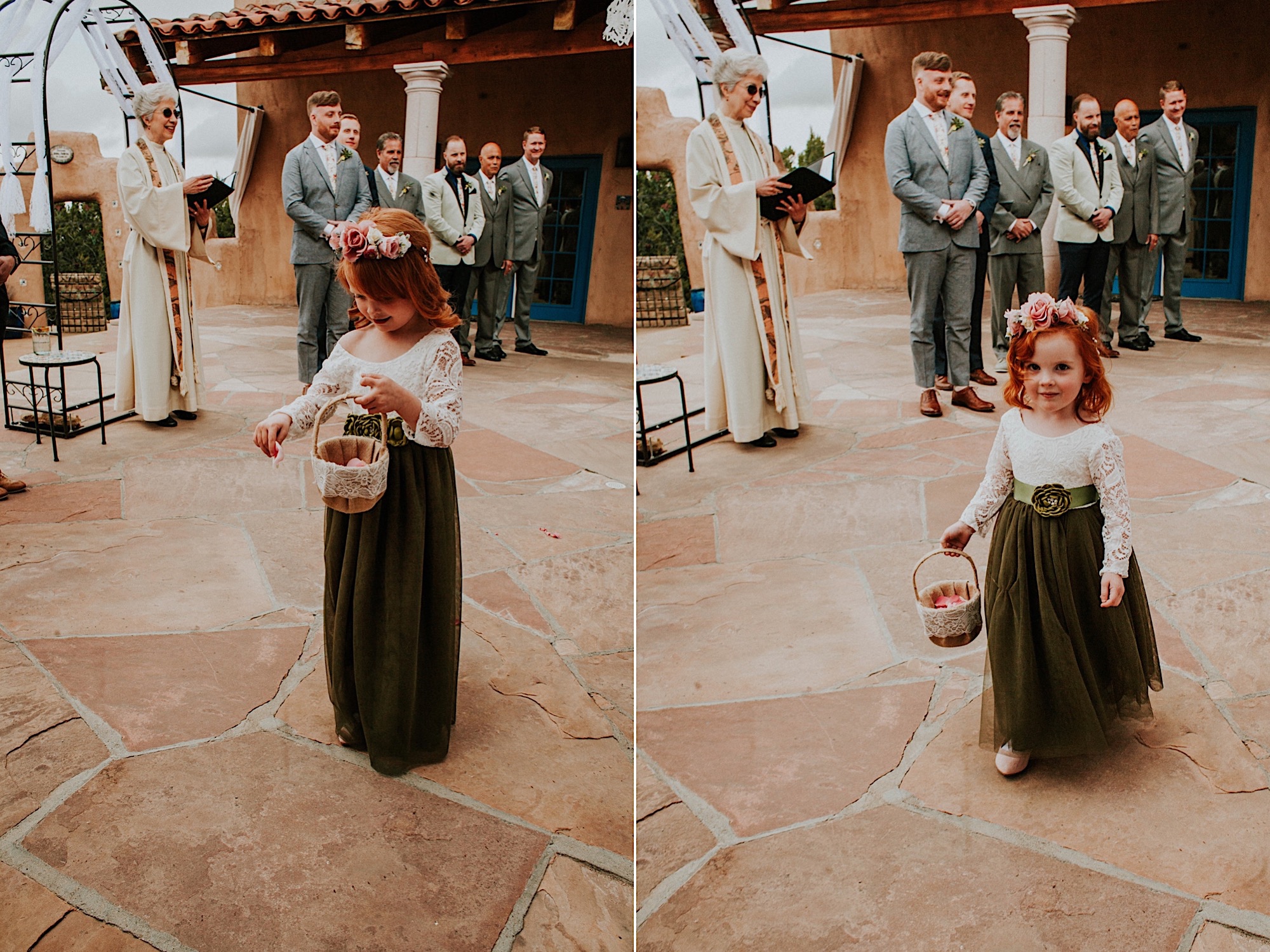  Ariel and Jack had a beautiful, intimate wedding at the ever so lovely Hacienda Doña Andrea de Santa Fe in Cerrillos, New Mexico (just outside of Santa Fe, New Mexico). If you have never been to Hacienda Doña Andrea de Santa Fe, it is beyond worth c