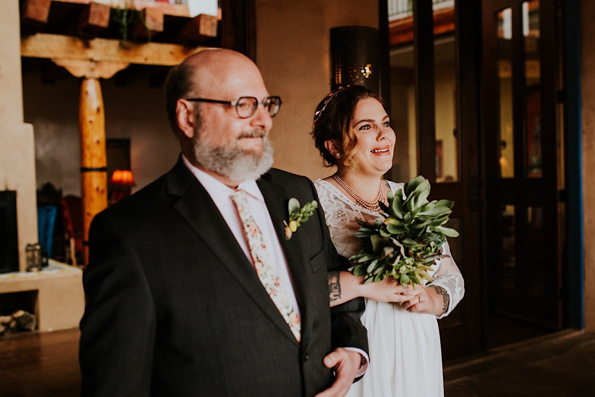  Ariel and Jack had a beautiful, intimate wedding at the ever so lovely Hacienda Doña Andrea de Santa Fe in Cerrillos, New Mexico (just outside of Santa Fe, New Mexico). If you have never been to Hacienda Doña Andrea de Santa Fe, it is beyond worth c