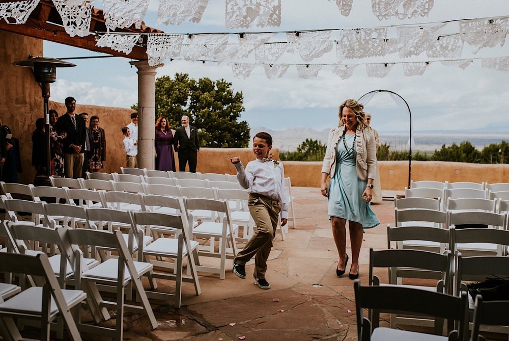  Ariel and Jack had a beautiful, intimate wedding at the ever so lovely Hacienda Doña Andrea de Santa Fe in Cerrillos, New Mexico (just outside of Santa Fe, New Mexico). If you have never been to Hacienda Doña Andrea de Santa Fe, it is beyond worth c