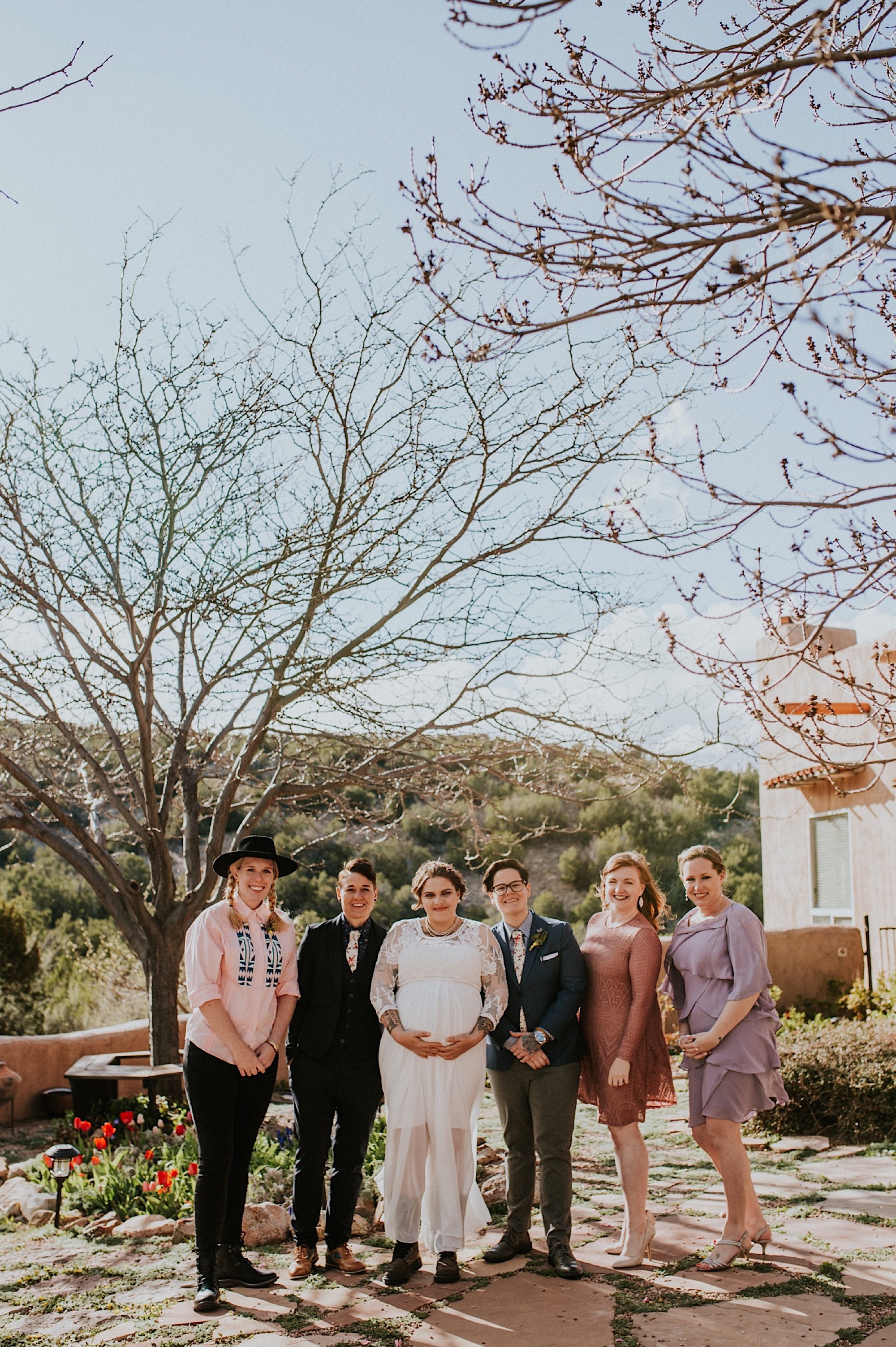  Ariel and Jack had a beautiful, intimate wedding at the ever so lovely Hacienda Doña Andrea de Santa Fe in Cerrillos, New Mexico (just outside of Santa Fe, New Mexico). If you have never been to Hacienda Doña Andrea de Santa Fe, it is beyond worth c