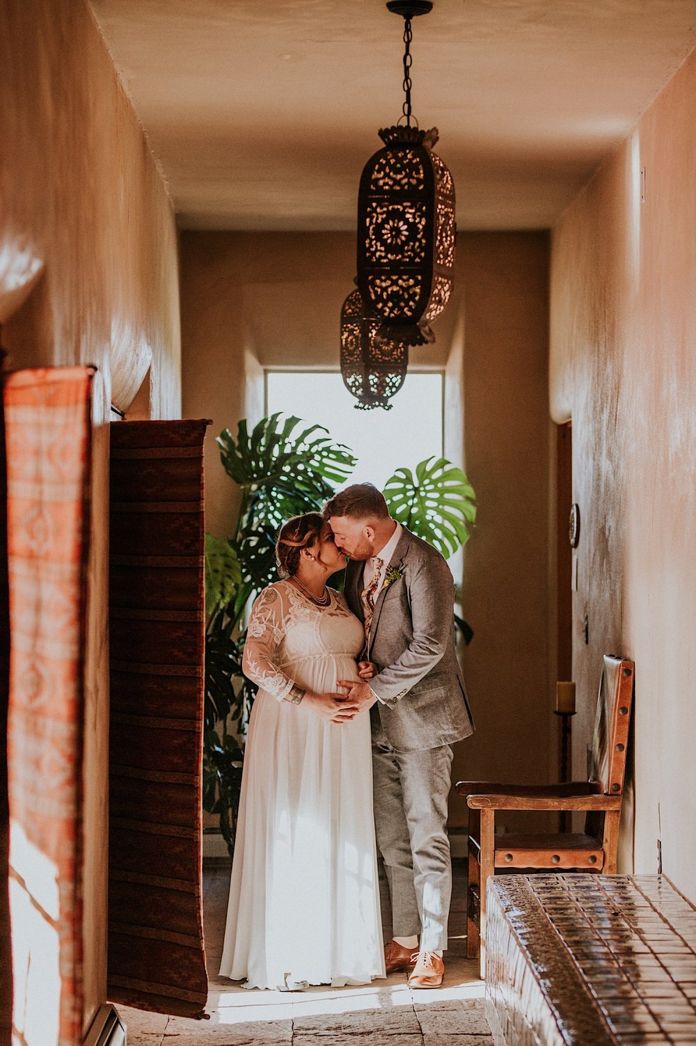  Ariel and Jack had a beautiful, intimate wedding at the ever so lovely Hacienda Doña Andrea de Santa Fe in Cerrillos, New Mexico (just outside of Santa Fe, New Mexico). If you have never been to Hacienda Doña Andrea de Santa Fe, it is beyond worth c