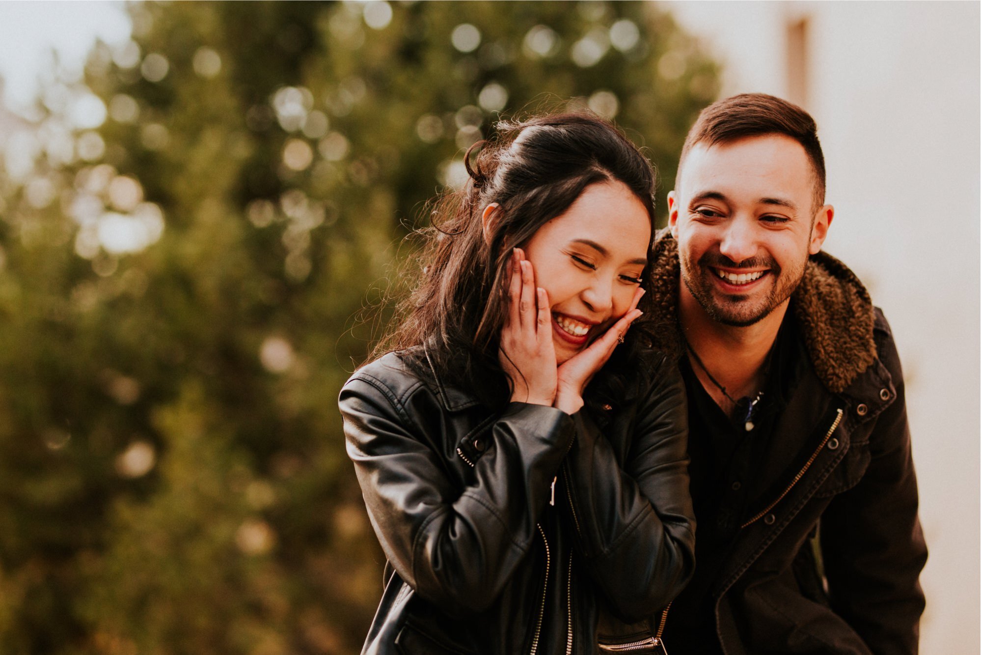  Xamie and Nate’s engagement photos at the University of New Mexico Main Campus in Albuquerque, New Mexico was truly fabulous! Exploring the UNM Campus and taking the cutest New Years Eve engagement photos of Xamie and Nate was the perfect way to end