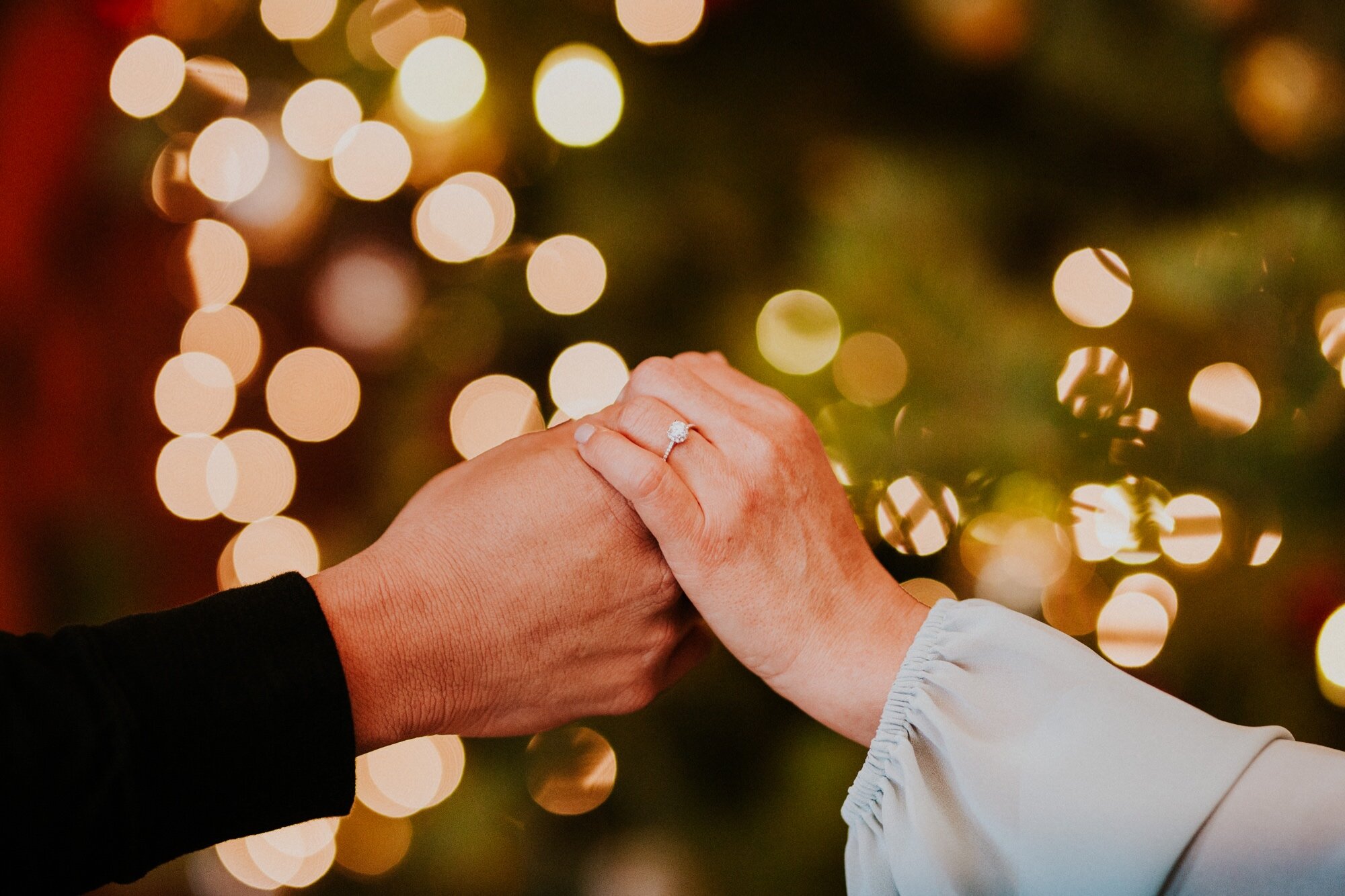  Natalie and Branden are the absolute cutest and I loved exploring through Casa Rondeña Winery in Los Ranchos de Albuquerque, New Mexico to capture their incredible winter engagement photos. Natalie looked stunning in her mint blouse and jeans which 