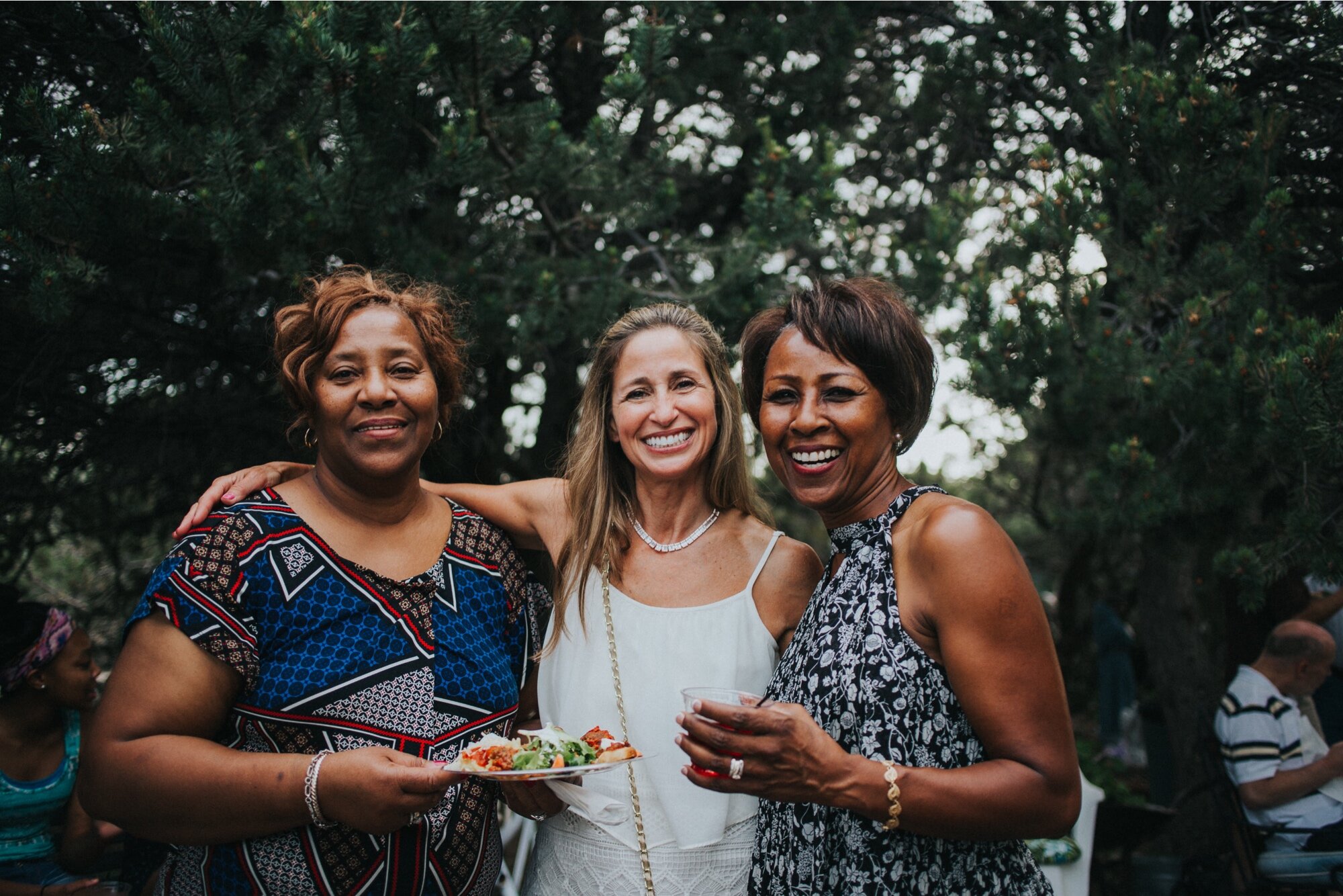  Katie and Frankie had one of the greatest Santa Fe rehearsal dinners that I have ever photographed. I loved that they chose an Italian dinner party theme for their rehearsal dinner at their family’s home in Santa Fe, New Mexico. From the red and whi