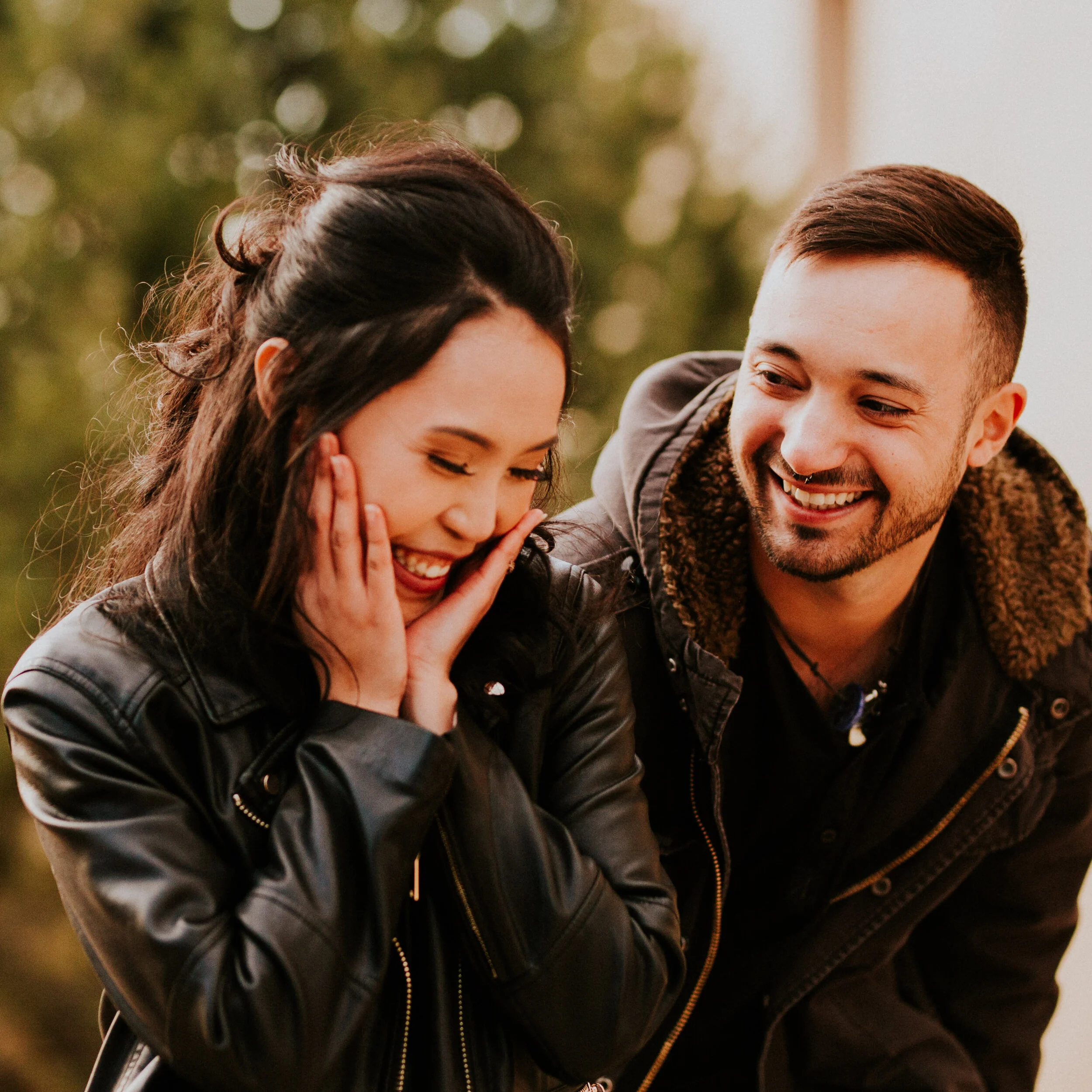Xamie + Nate // New Years Eve Engagement Photos at the University of New Mexico Main Campus | Albuquerque, New Mexico Engagement Photographer