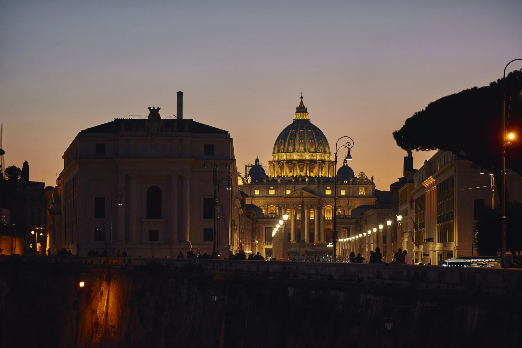 Roma à noite