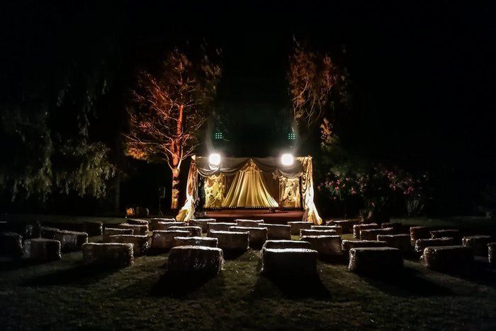 Theaters closed? Stage moves to the countryside