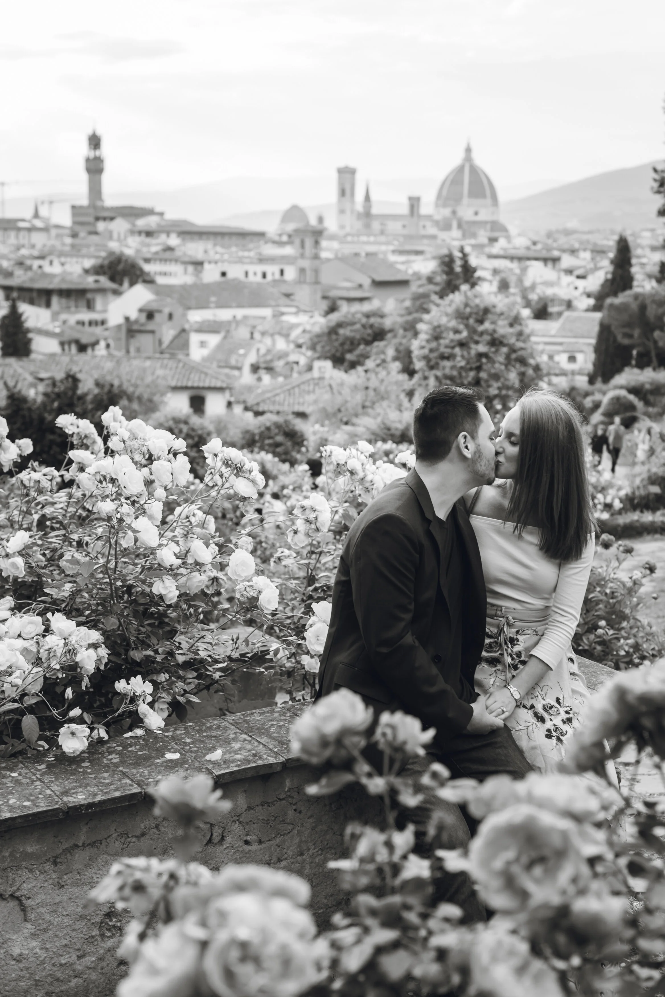 photographer surprise proposal in florence italy