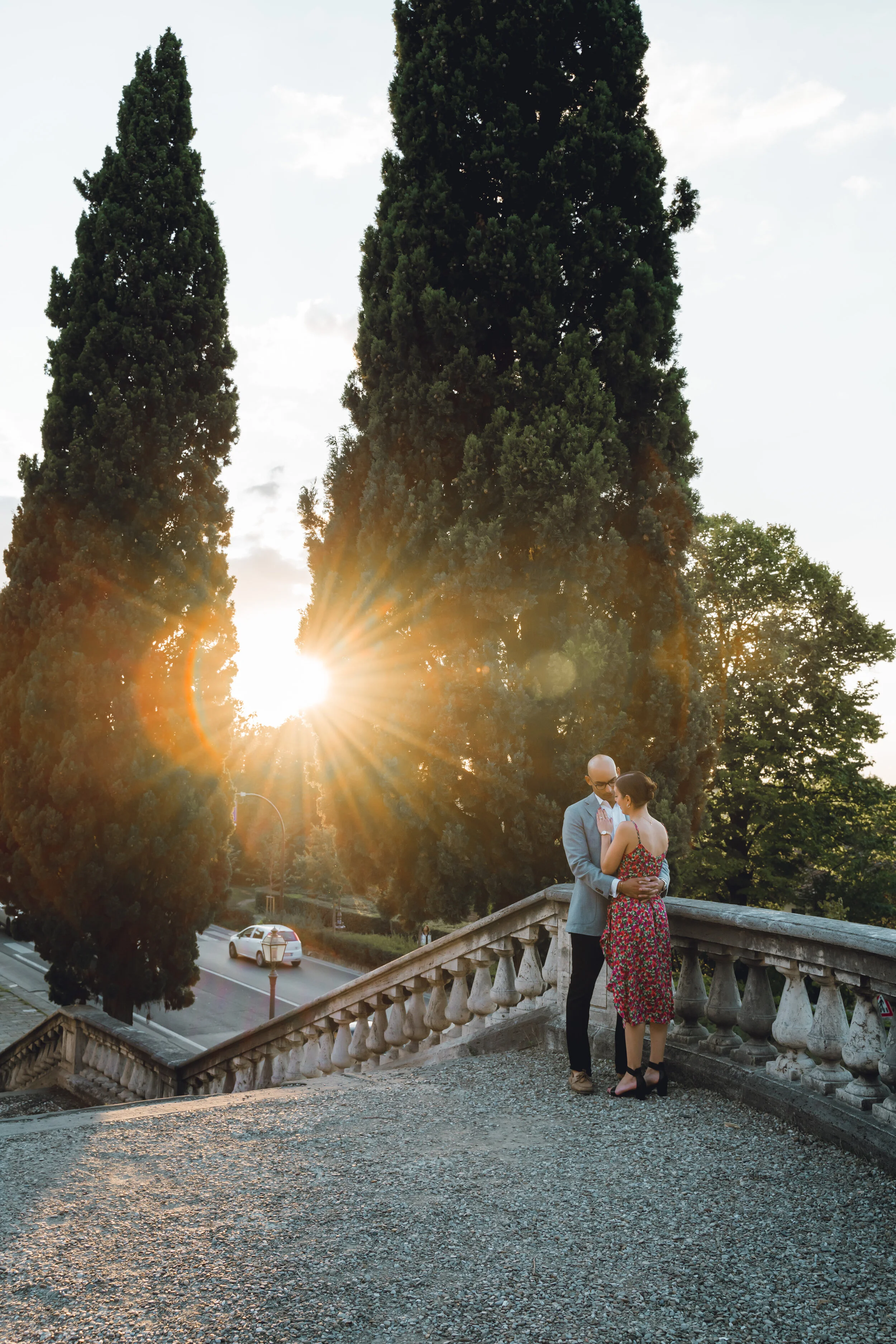 photographer surprise proposal in florence italy