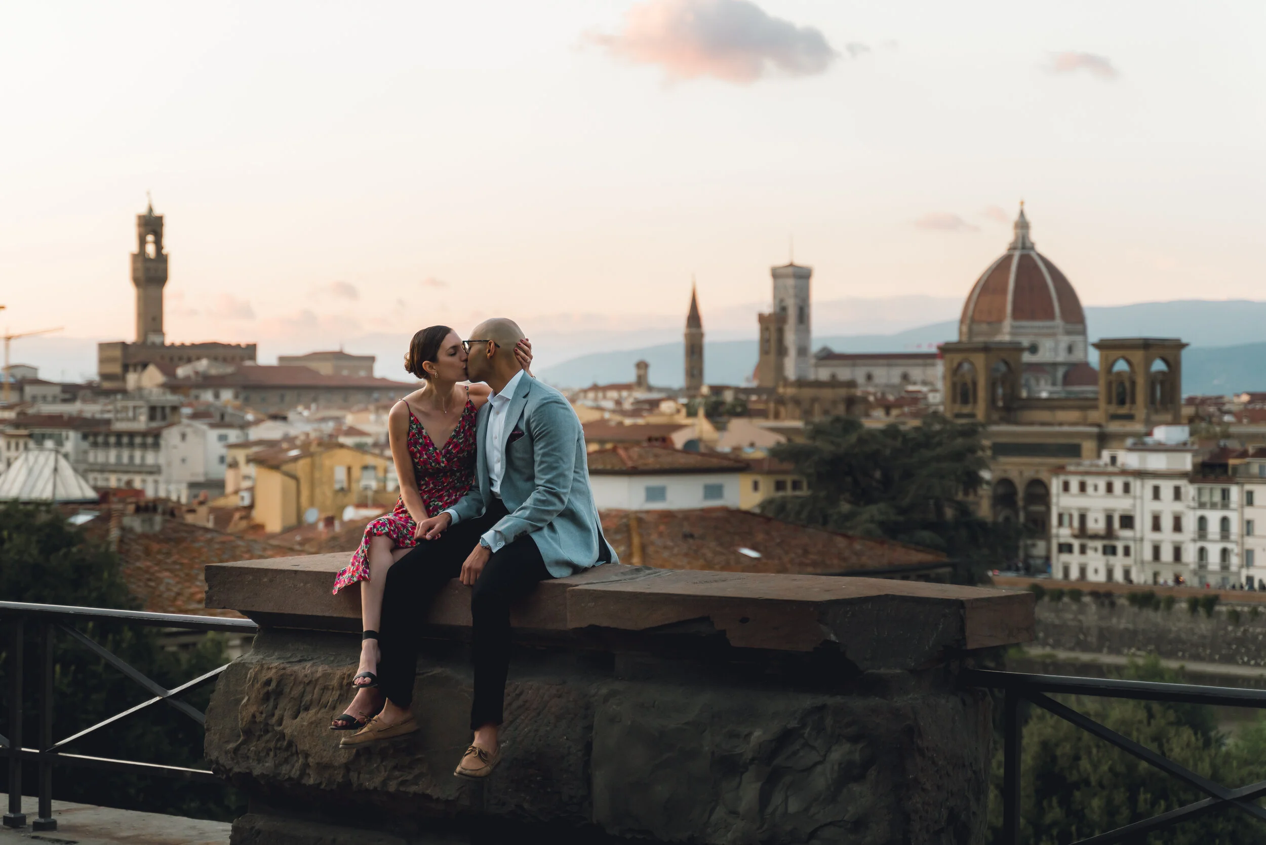 photographer surprise proposal in florence italy