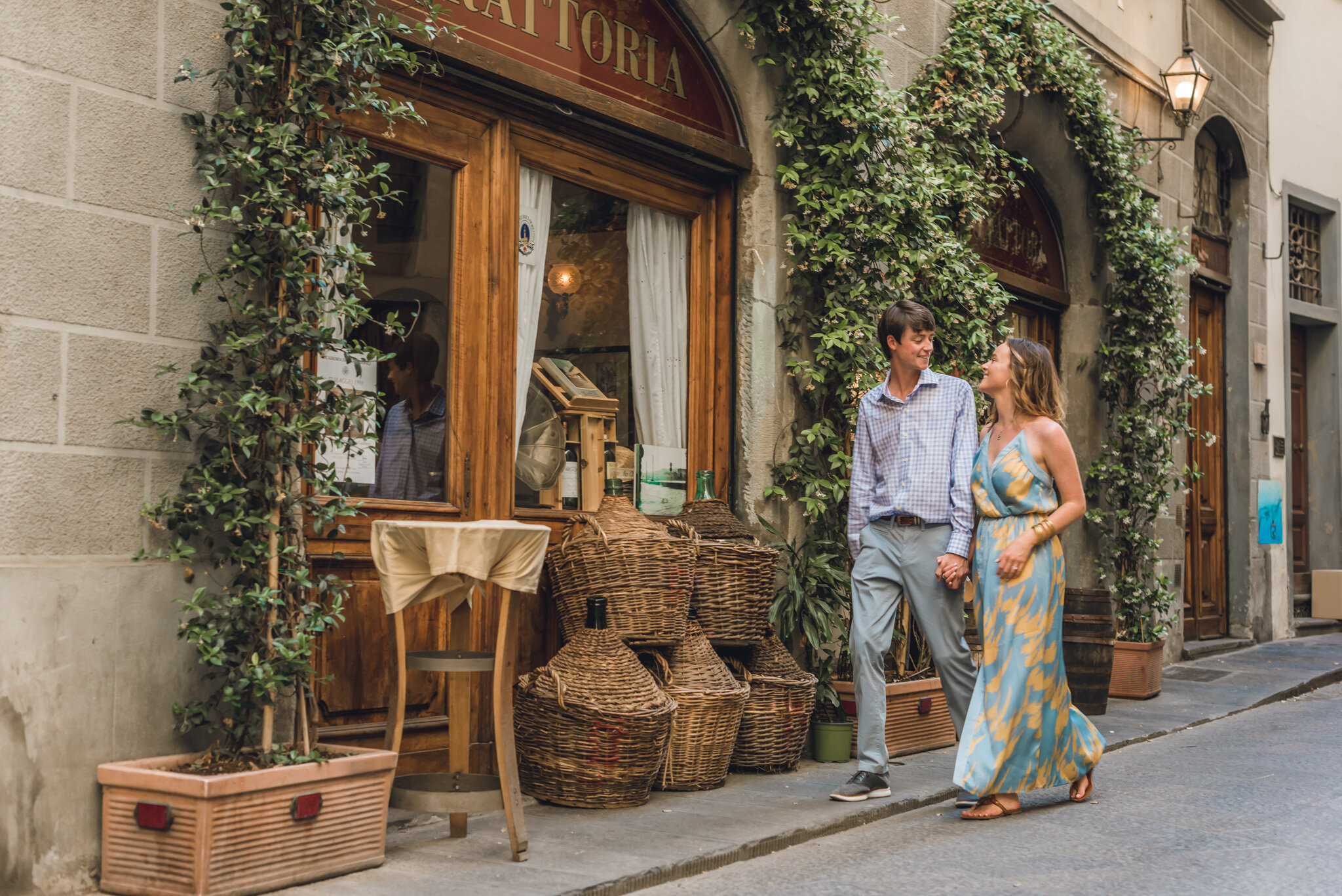 photographer surprise proposal in florence italy