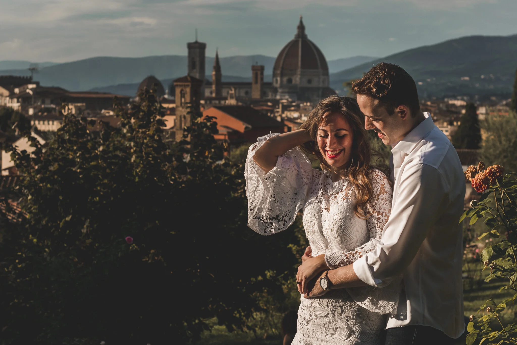 Summer photo shooting in Florence