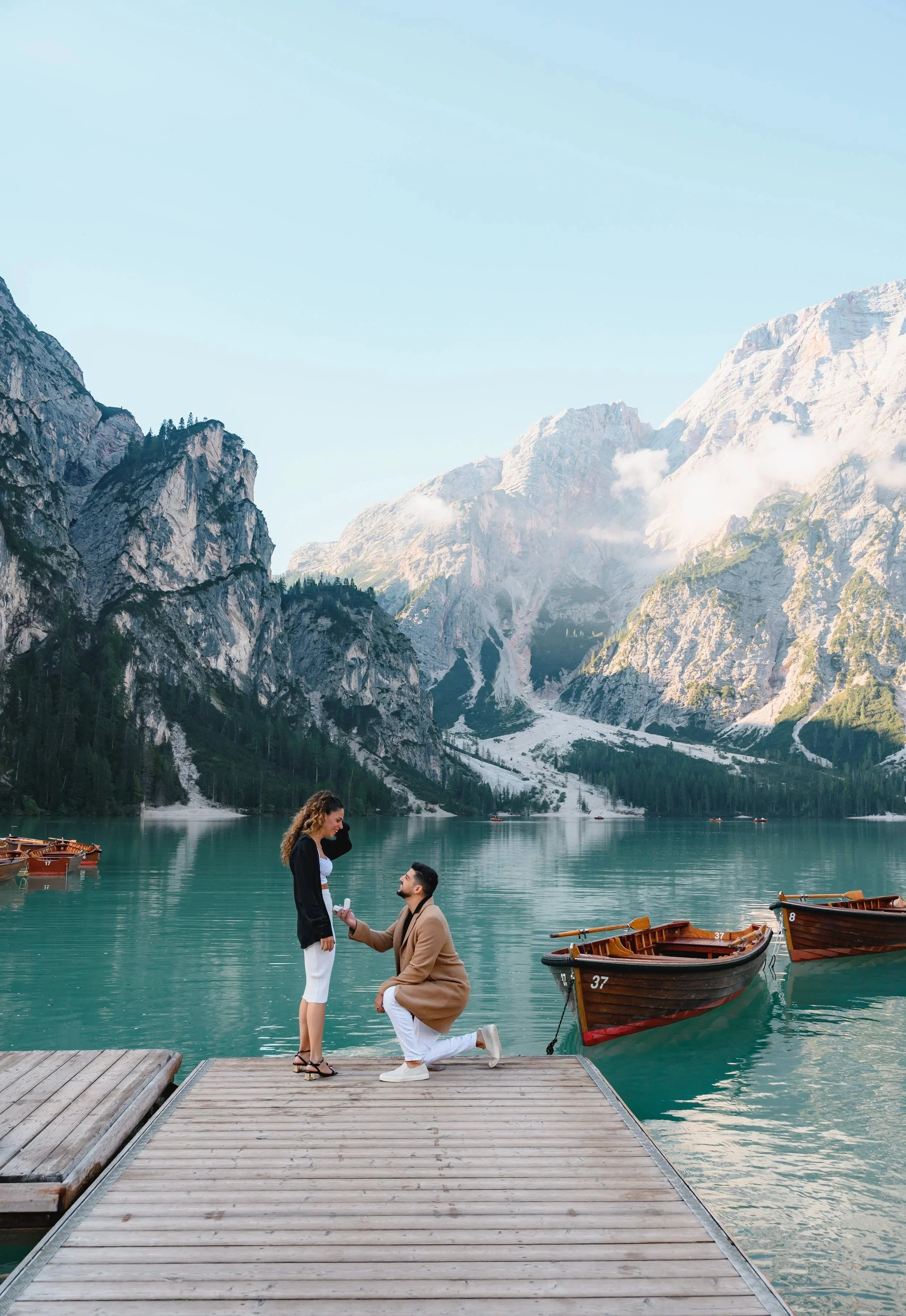 Secret Proposal at Lake Braies