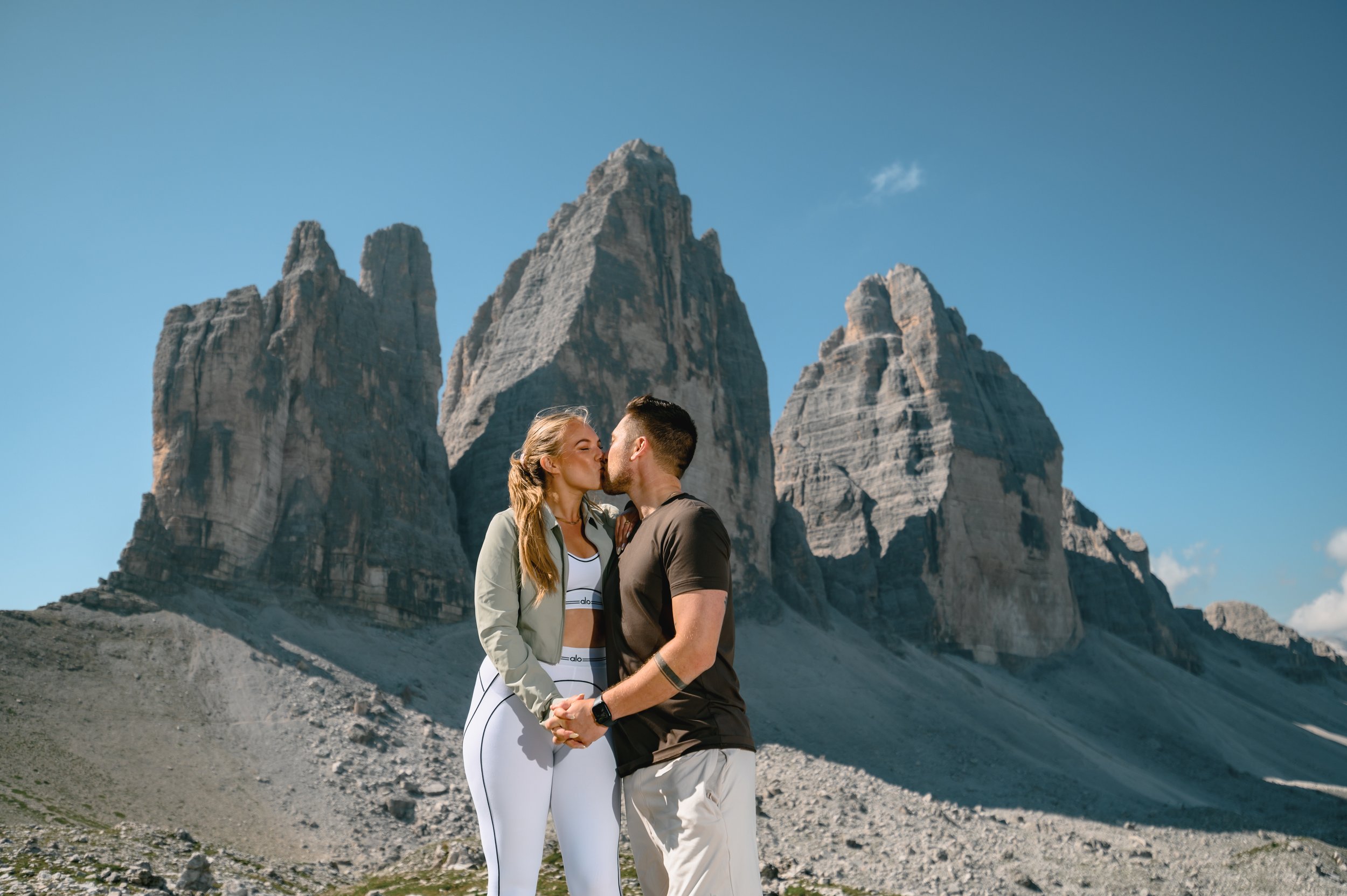 Engagement photographer Tre Cime di Lavaredo