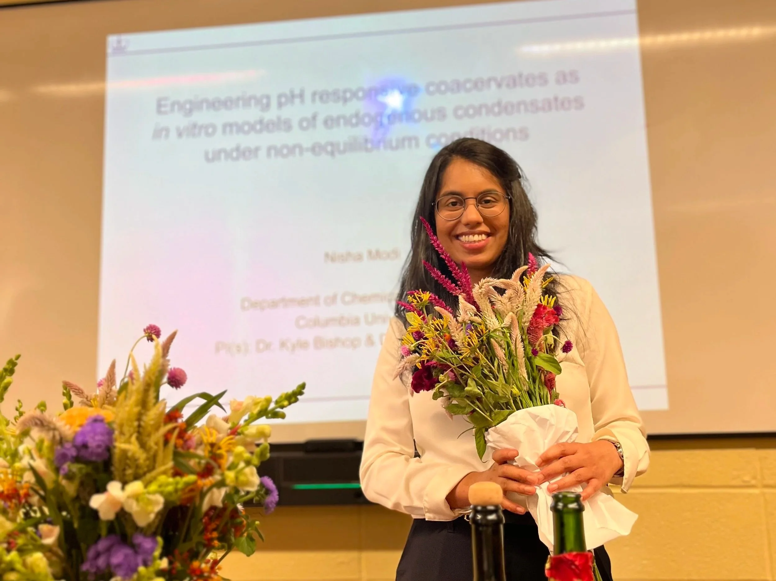  Congratulations to Dr. Nisha Modi for successfully defending her thesis!    August 15, 2024    