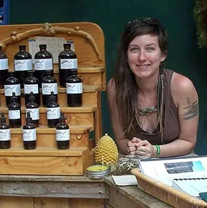 Mel Kasting is a graduate of the Columbines School of Botanical Studies , a budding community educator, and an advanced student with the Eclectic School of Herbal Medicine . She has a small sliding scale clinical practice based in St. Louis, Missouri and formulates all of her own medicines. Mel's passion, in the clinic and community, is education. She wants to open an herb school someday.