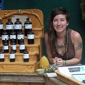 Mel Kasting is a graduate of the Columbines School of Botanical Studies , a budding community educator, and an advanced student with the Eclectic School of Herbal Medicine . She has a small sliding scale clinical practice based in St. Louis, Missouri and formulates all of her own medicines. Mel's passion, in the clinic and community, is education. She wants to open an herb school someday.