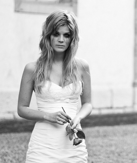 This bride was: A. Left at the alter B. Too invested in the happiness of one day C. Bitten by a zombie 