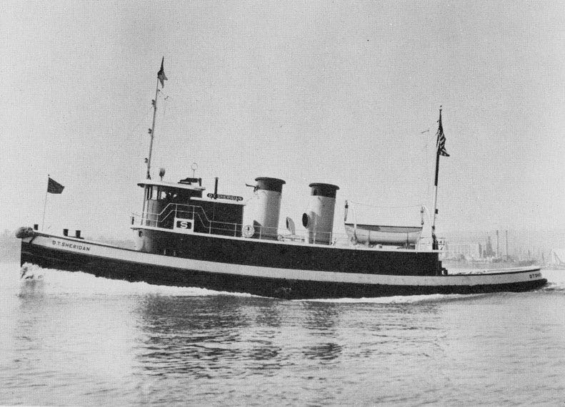 D.T. Sheridan prior to grounding