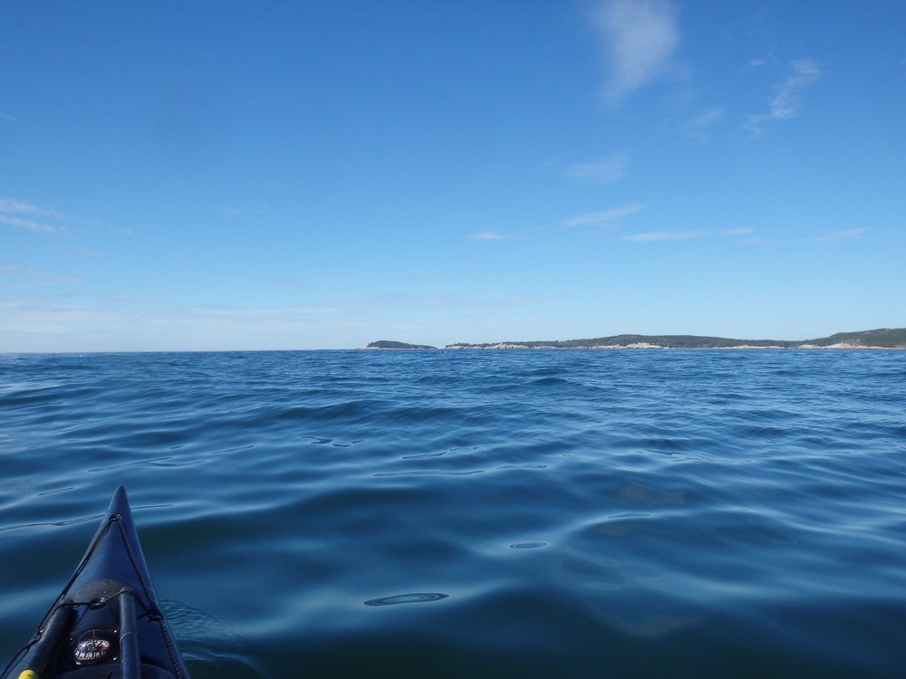 Crossing southern point with Western Ear in the distance