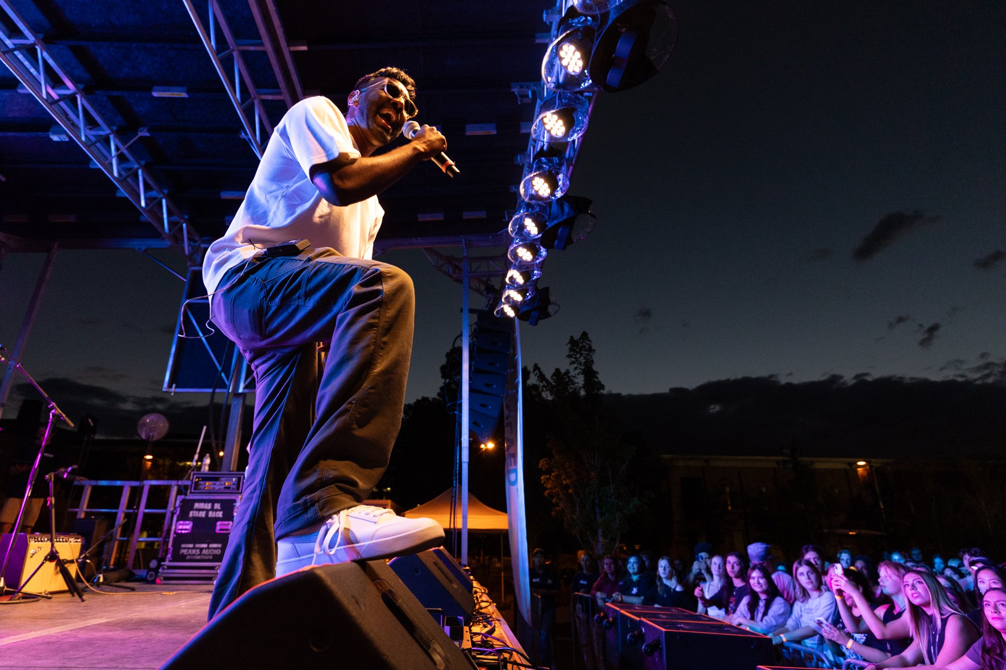  Abhi the Nomad at NAU Welcome Week, 2023, Photo by  Megan Ford-Fyffe  