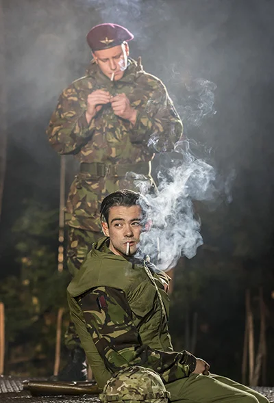 Bobby Delaney and Jack McMullen as Bates and Williams. Photo Johan Persson..jpg