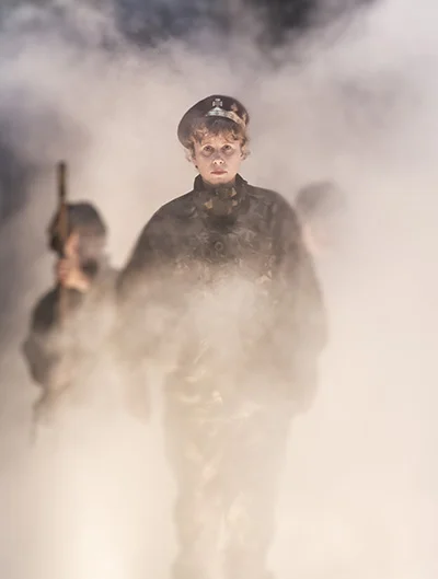 Michelle Terry as King Henry. Photo Johan Persson..jpg