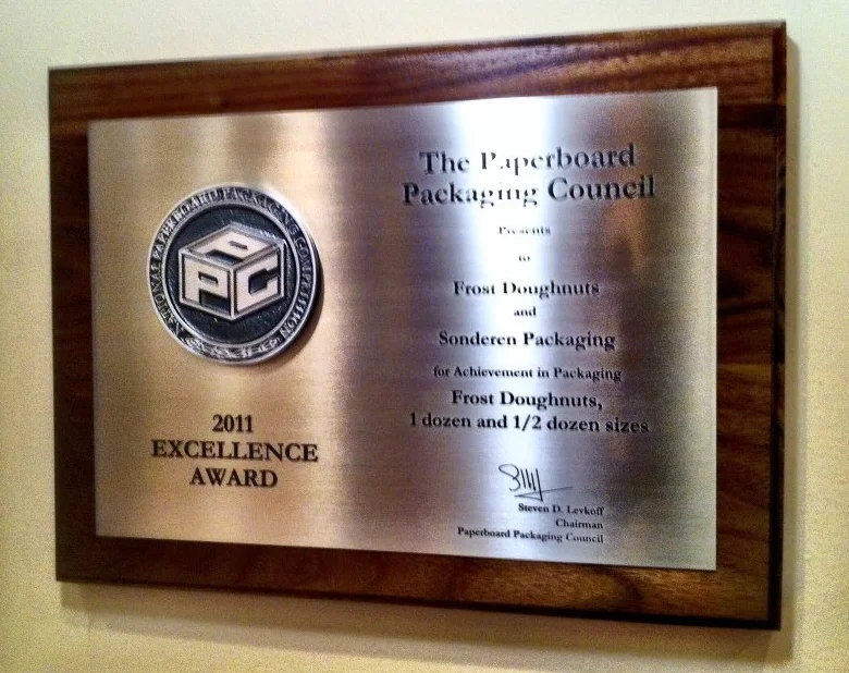 FROST Wins Excellence in Packaging Award