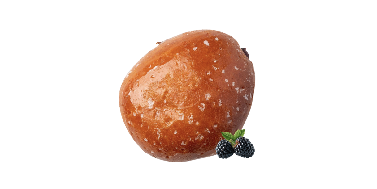 Glazed Blackberry Bismarck