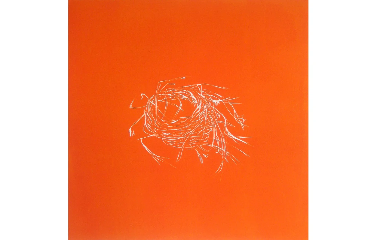 Nest 2 , Woodcut, 16.75" x 16.75"