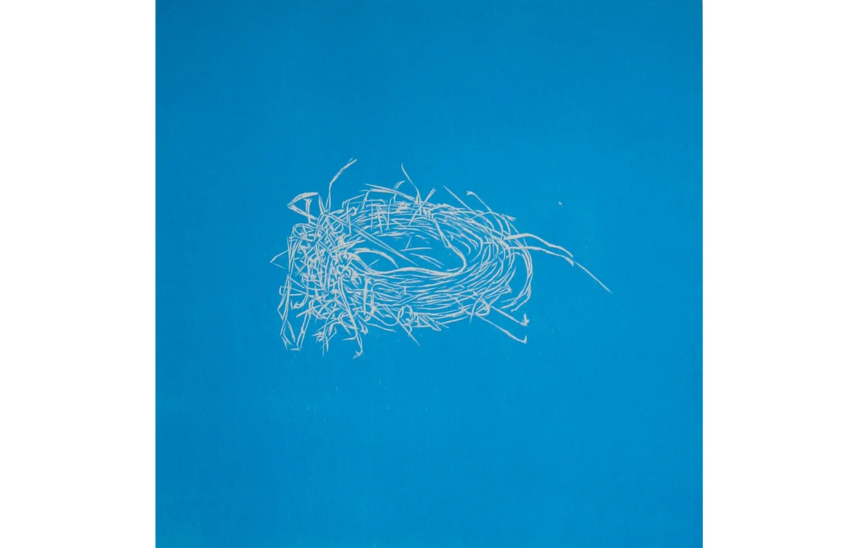 Nest 5 , Woodcut, 16.75" x 16.75"