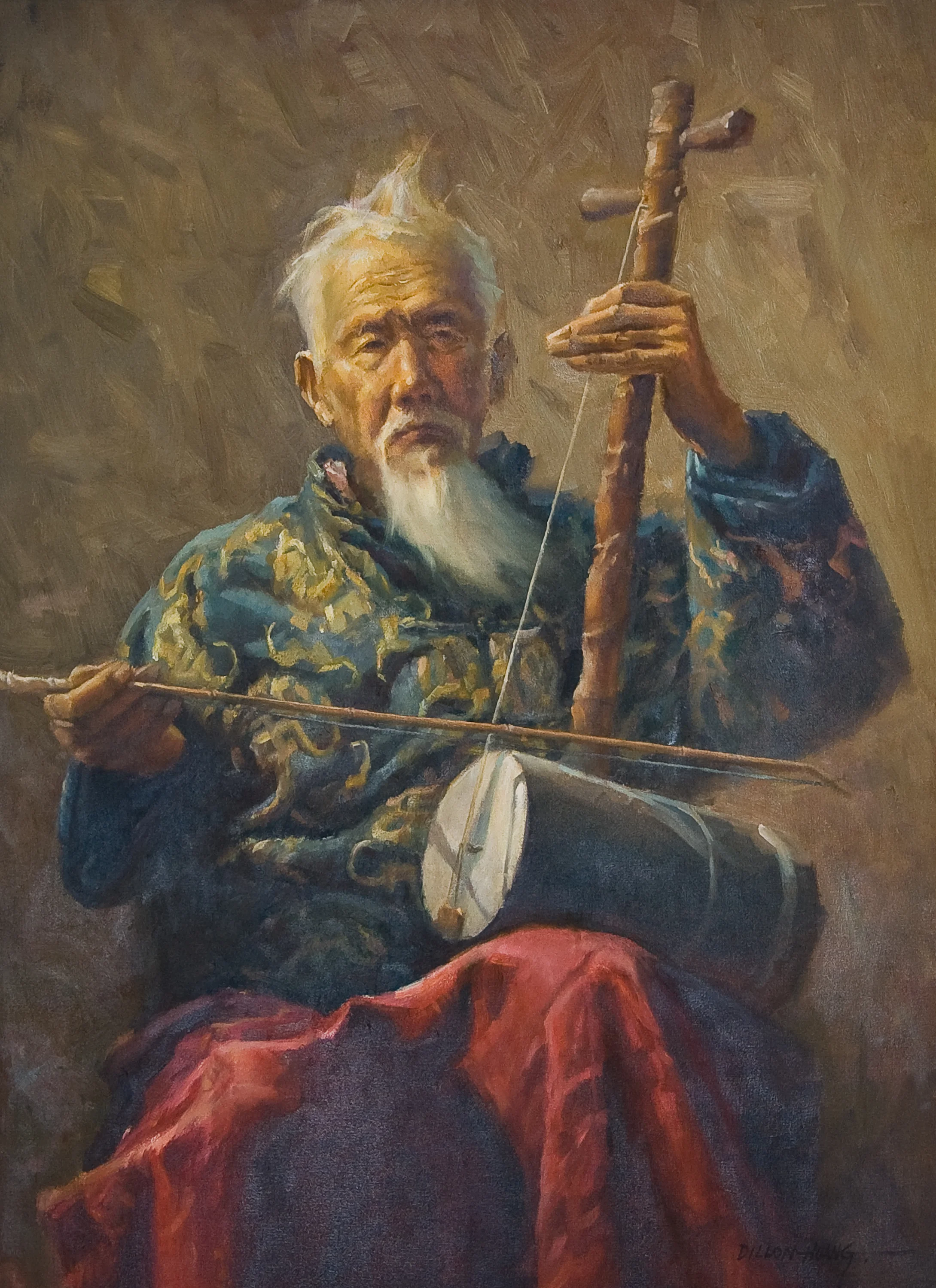 An Aged Musician #1