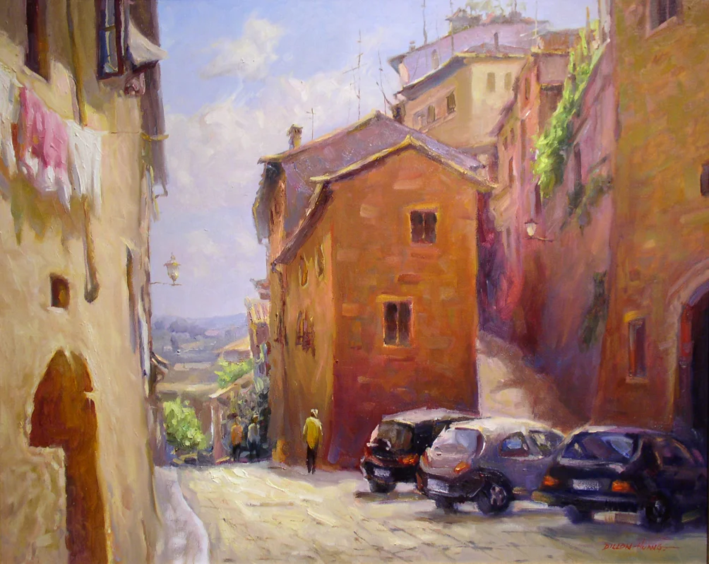 A Little Village in Tuscany