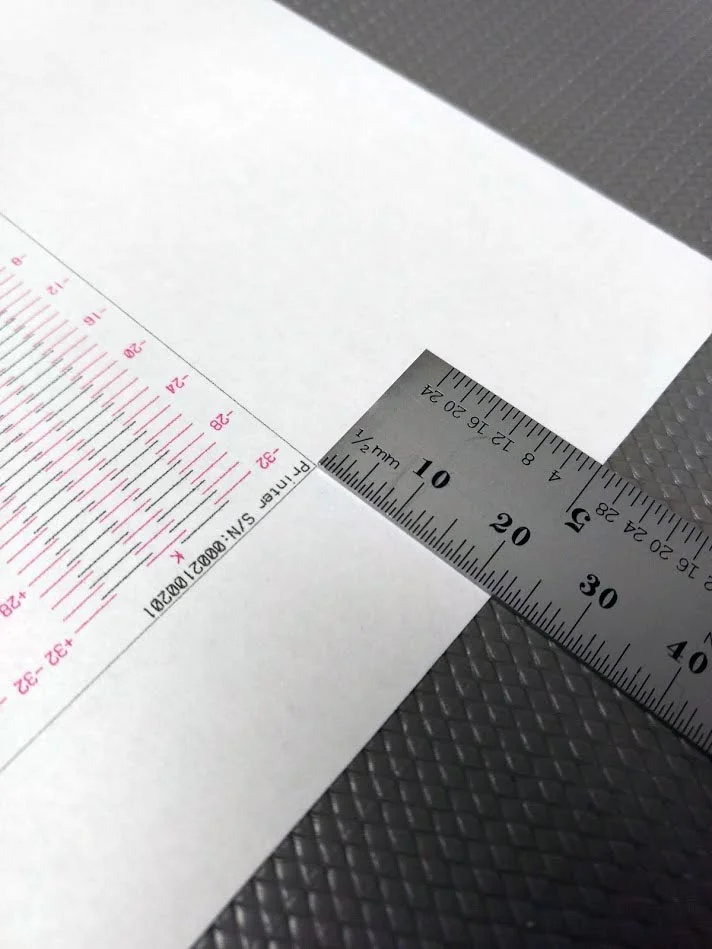 Figure 26: Leading edge gap measurement