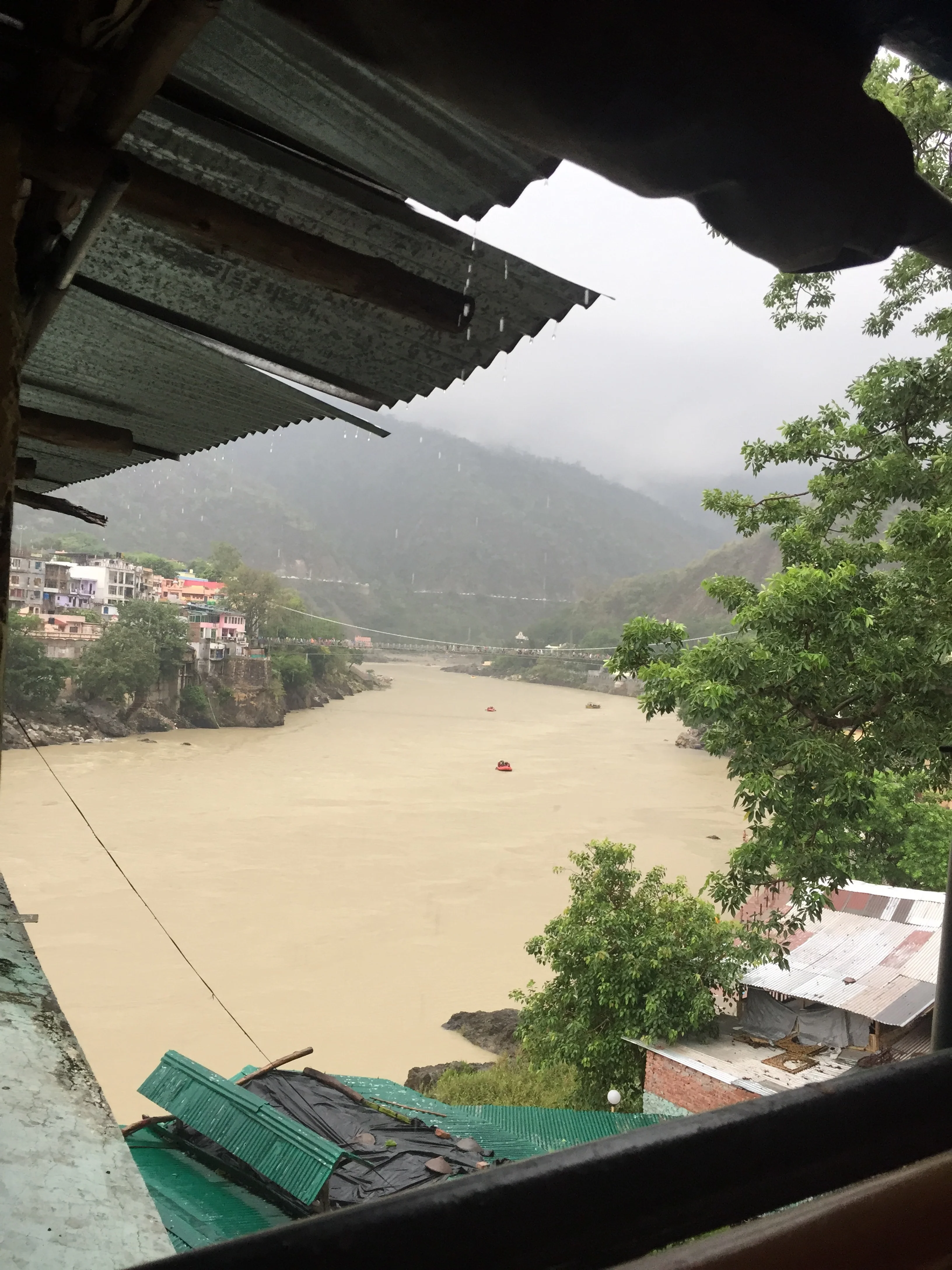 Zorba Cafe, one of my Rishikesh writing hangouts. 