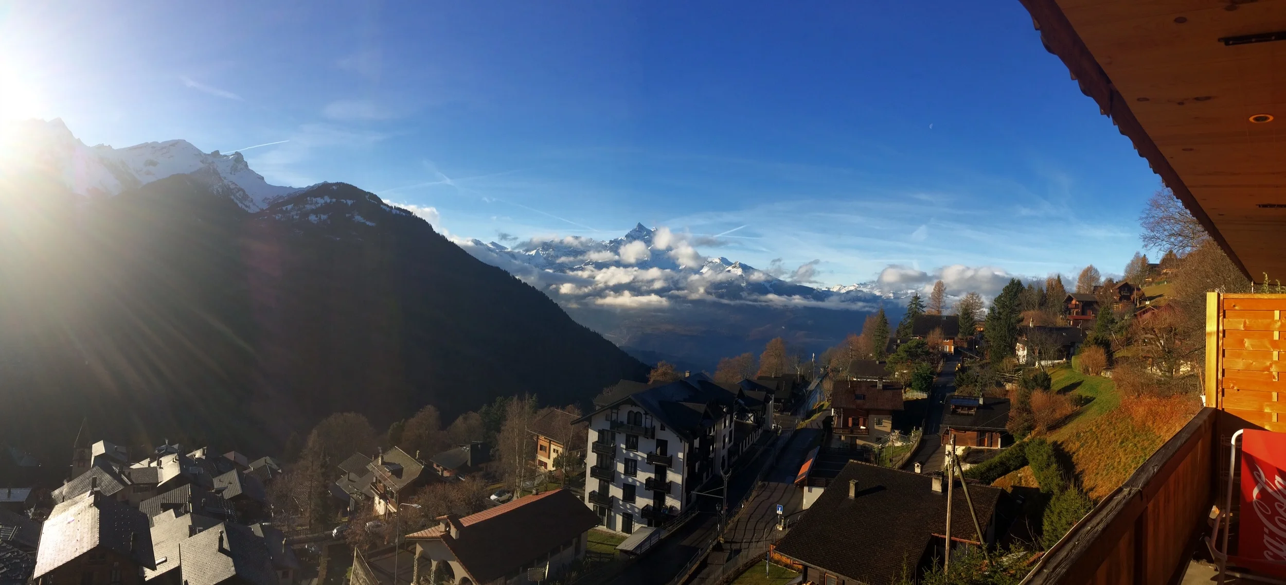Bonjour from one of the most stunning sanctuaries in my travel arsenal: Gryon, Switzerland.