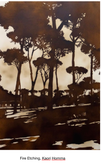 LONDON-BASED ARTIST KAORI HOMMA (DEPTFORD X STUDIOS)