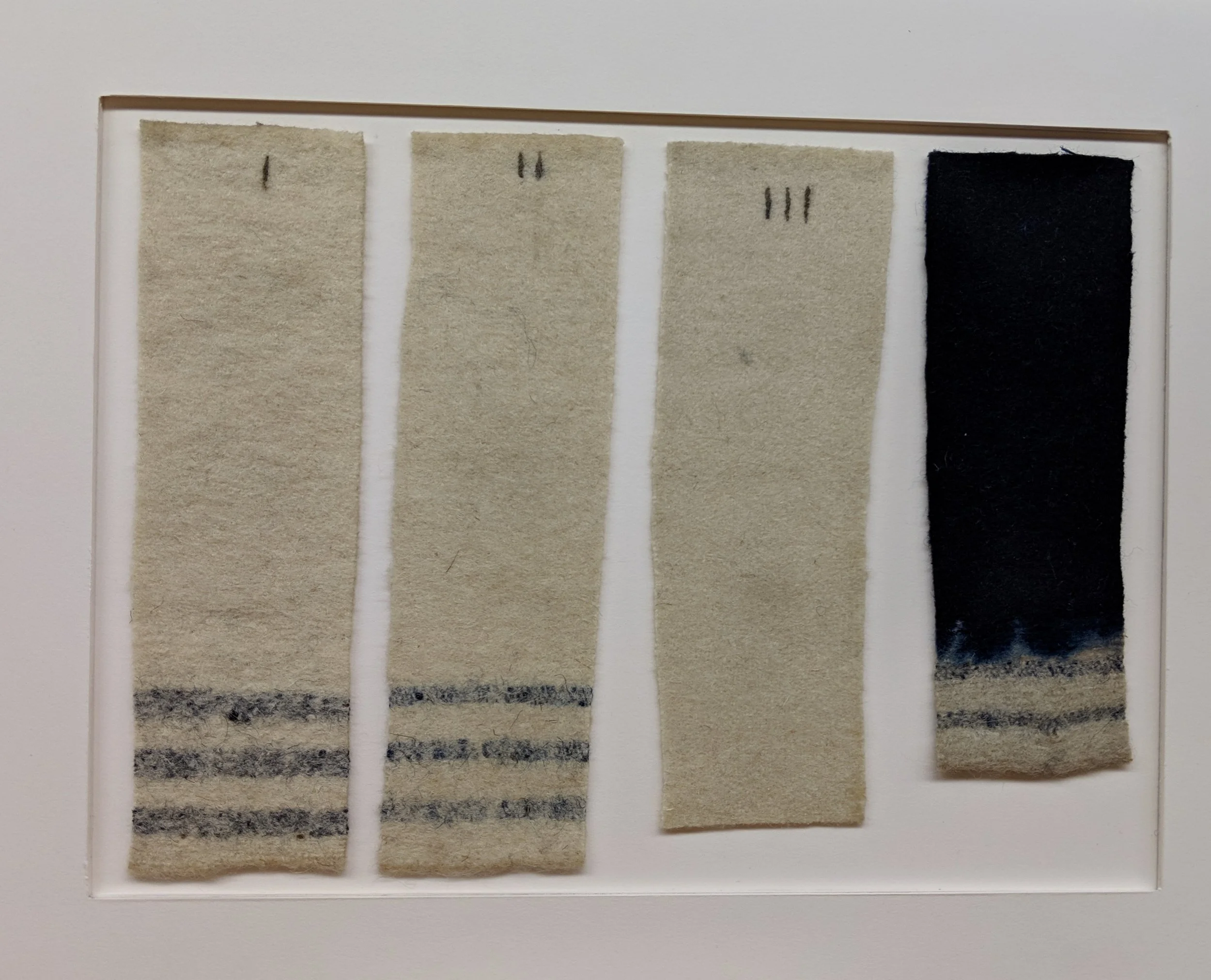 Nineteenth Century woollen fabric swatches. Kindly reproduced with permission by Hudson’s Bay Company Archives | Archives of Manitoba