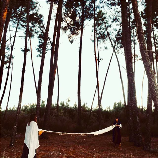 Residency: Yoruk Eye of the Wind, Alpedrinha, Portugal, September 2019 Image: Kirsty Whiten