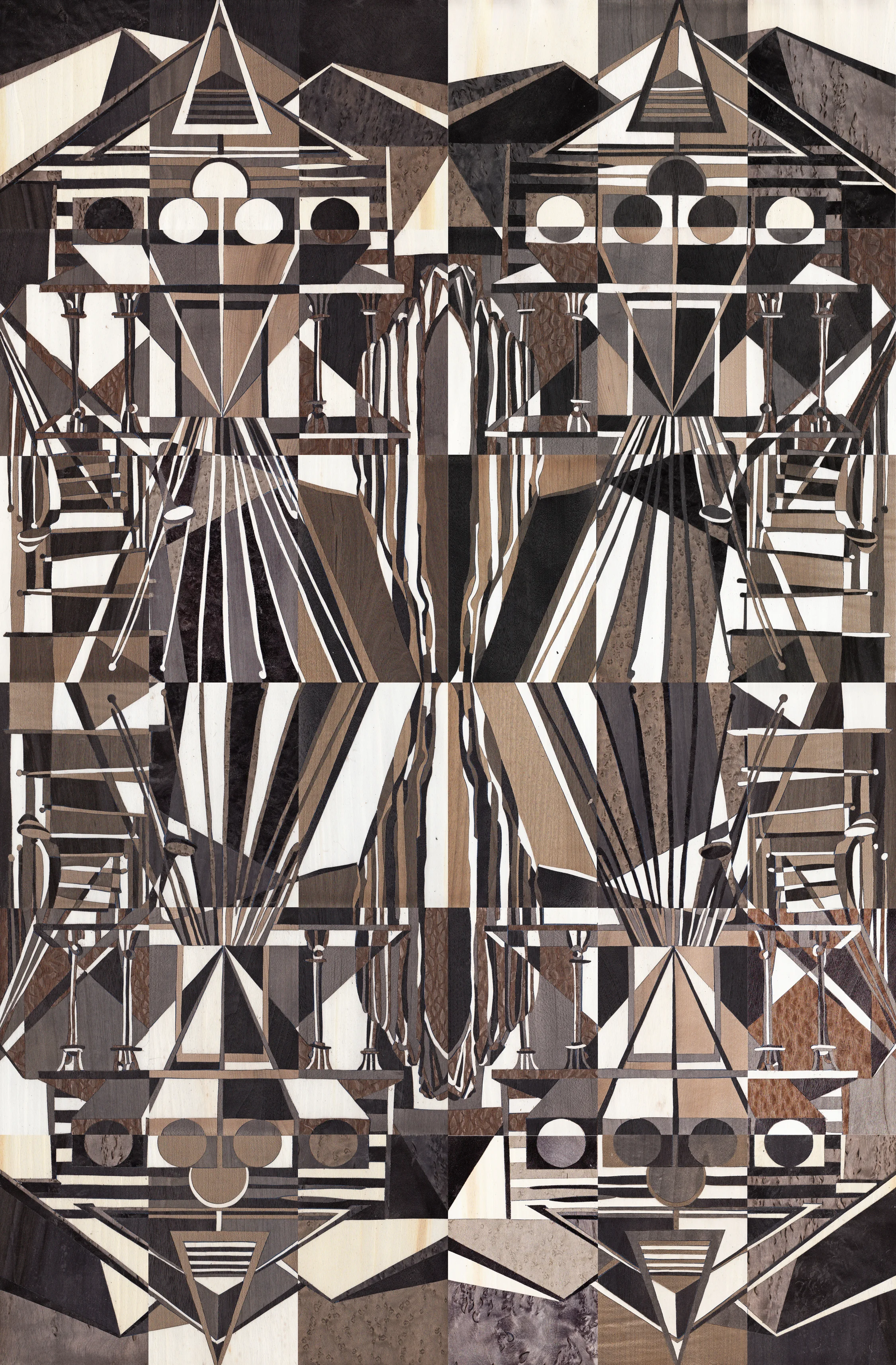 HOUSE OF THIRDS - 2016 34"X22"