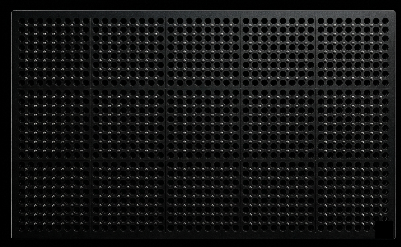 Large outdoor rubber mats