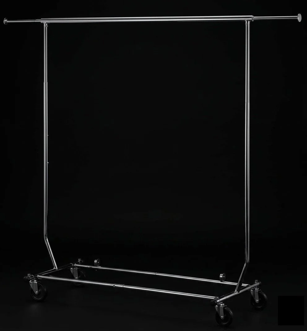 Heavy duty wardrobe rack + 30 hangers